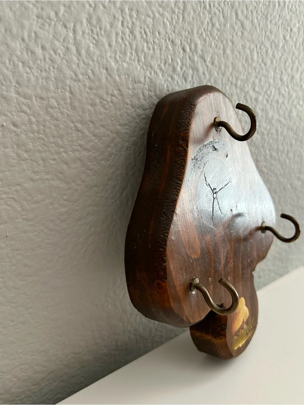N/A wooden mushroom